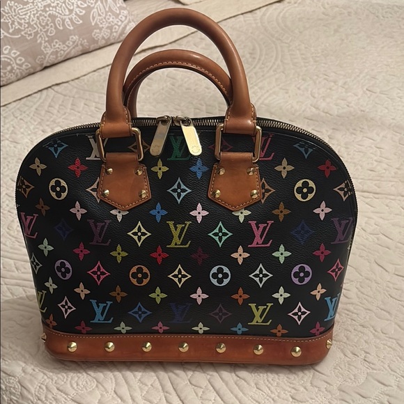 Louis Vuitton Black and Brown Satchel with Iconic Monogram - Picture 2 of 16